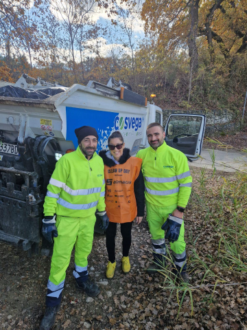 Clean up day a Manoppello, raccolti 700 kg di rifiuti